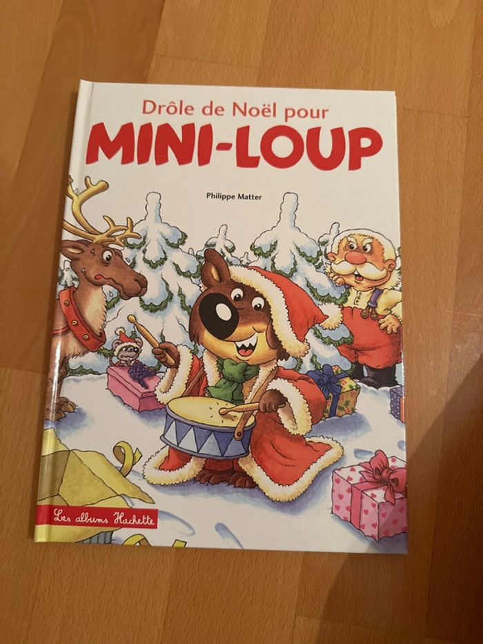 Livre drôle de Noël pour Mini-Loup