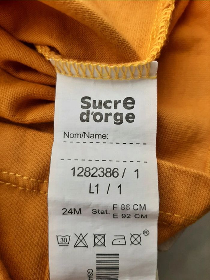 T. Shirt Sucre d'Orge 24M - photo numéro 4