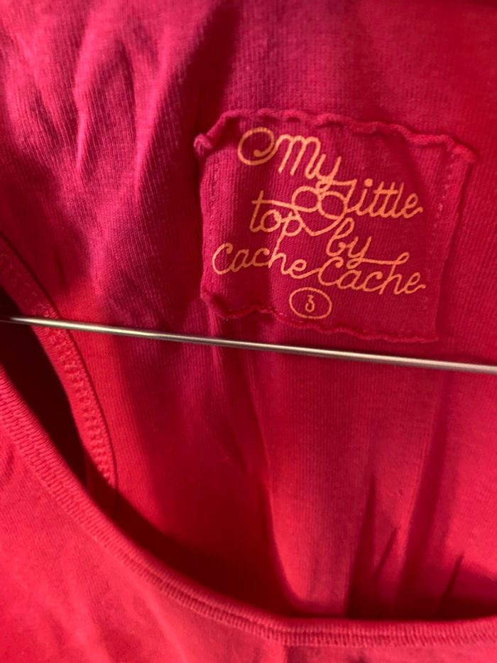 Débardeur basique rose cache cache - photo numéro 2