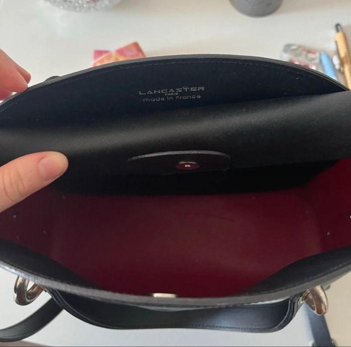 Sac à main et bandoulière lancaster noir - photo numéro 2