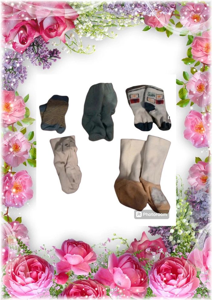 💫🌸Lot de 5 paires chaussettes pour garçon 🌸💫