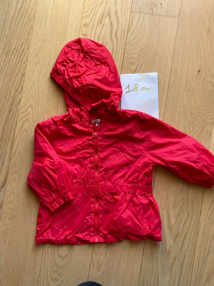 Imperméable Kitchoun rose fuchsia – 18 mois