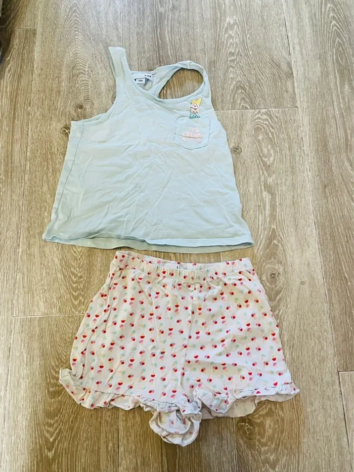 Pyjama short fille 5 /6 ans