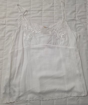 Débardeur blanc fluide Camaieu neuf