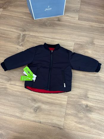 Doudoune réversible jacadi taille 12 mois, neuve avec étiquette