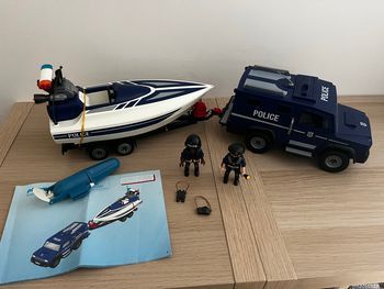 Camion et bateau playmobil