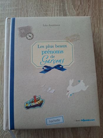 Livre plus beau prénom de garçon