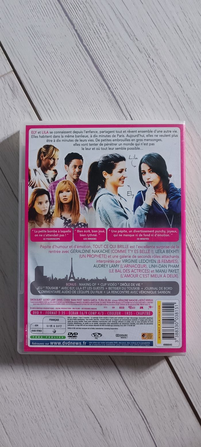 💿 DVD Tout ce qui brille 💿 - photo numéro 2