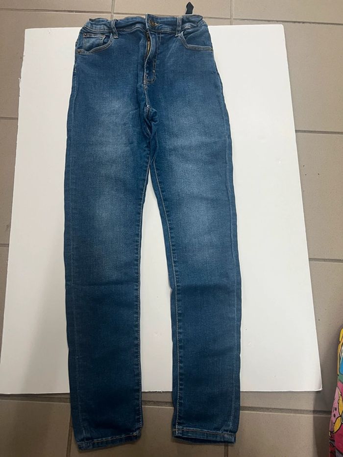 Jeans slim bleu