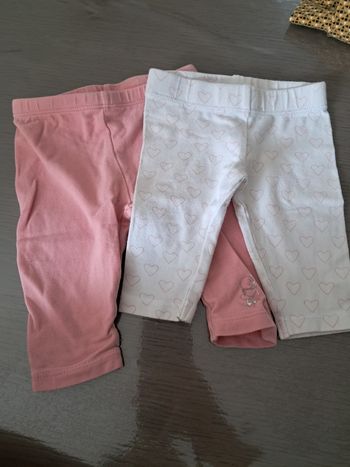 2 leggings 1 mois