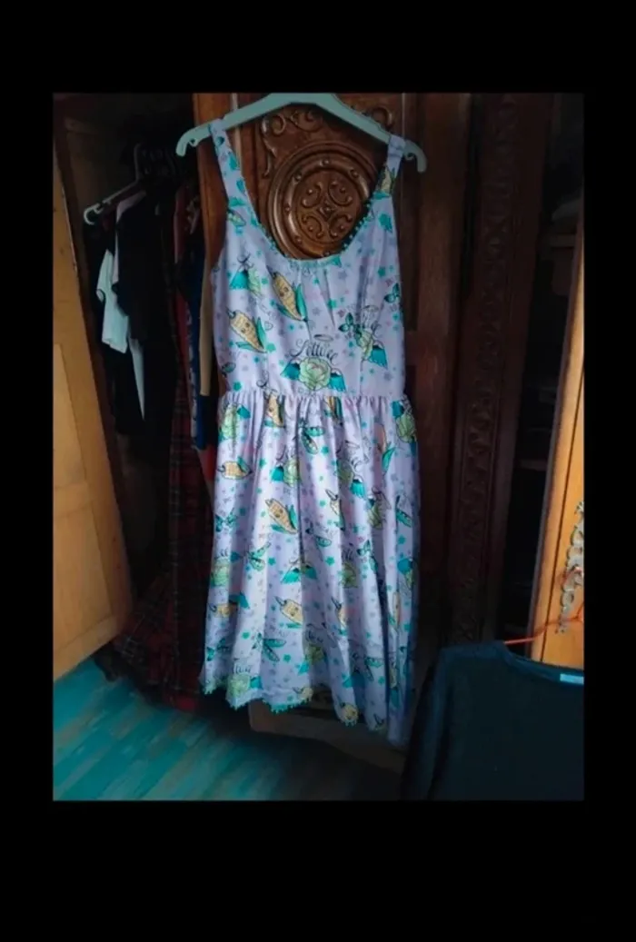 Robe rétro pin-up rockabilly punk kawai