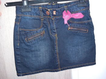 Jupe en jean délavée 8ans