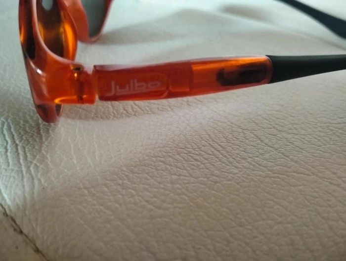 Paire de lunettes de soleil bébé oranges Julbo - photo numéro 4