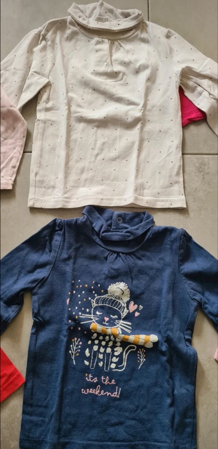 Tee shirt manche longue fille - photo numéro 3