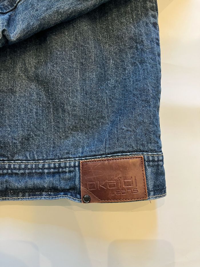 veste en jean en moumoute 14 ans - photo numéro 8