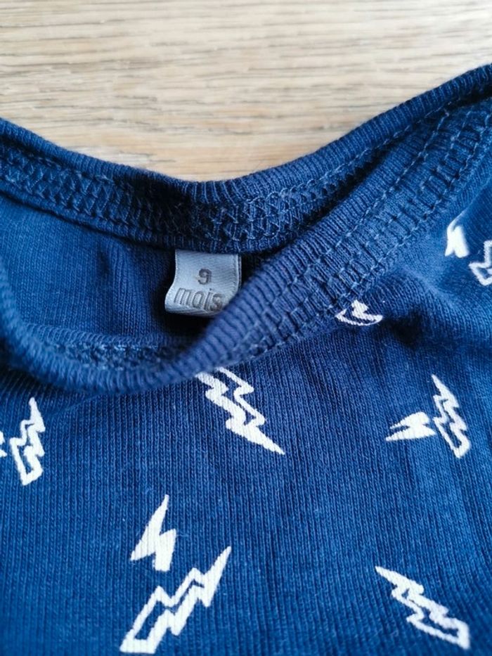 Lot Bodies ML 9mois super héro - photo numéro 3