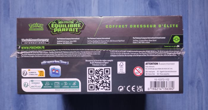 Etb équilibre parfait ME03 pokemon méga évolution - photo numéro 8