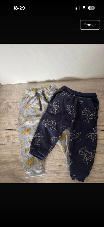 Lot pantalons