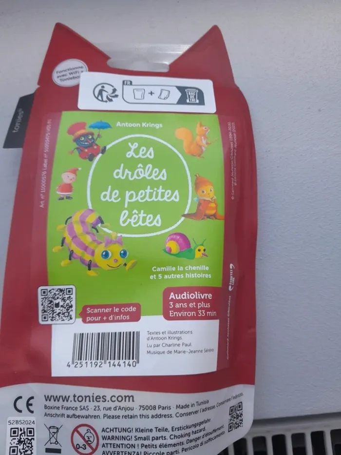 Tonies Les drôles de petites bêtes - photo numéro 2