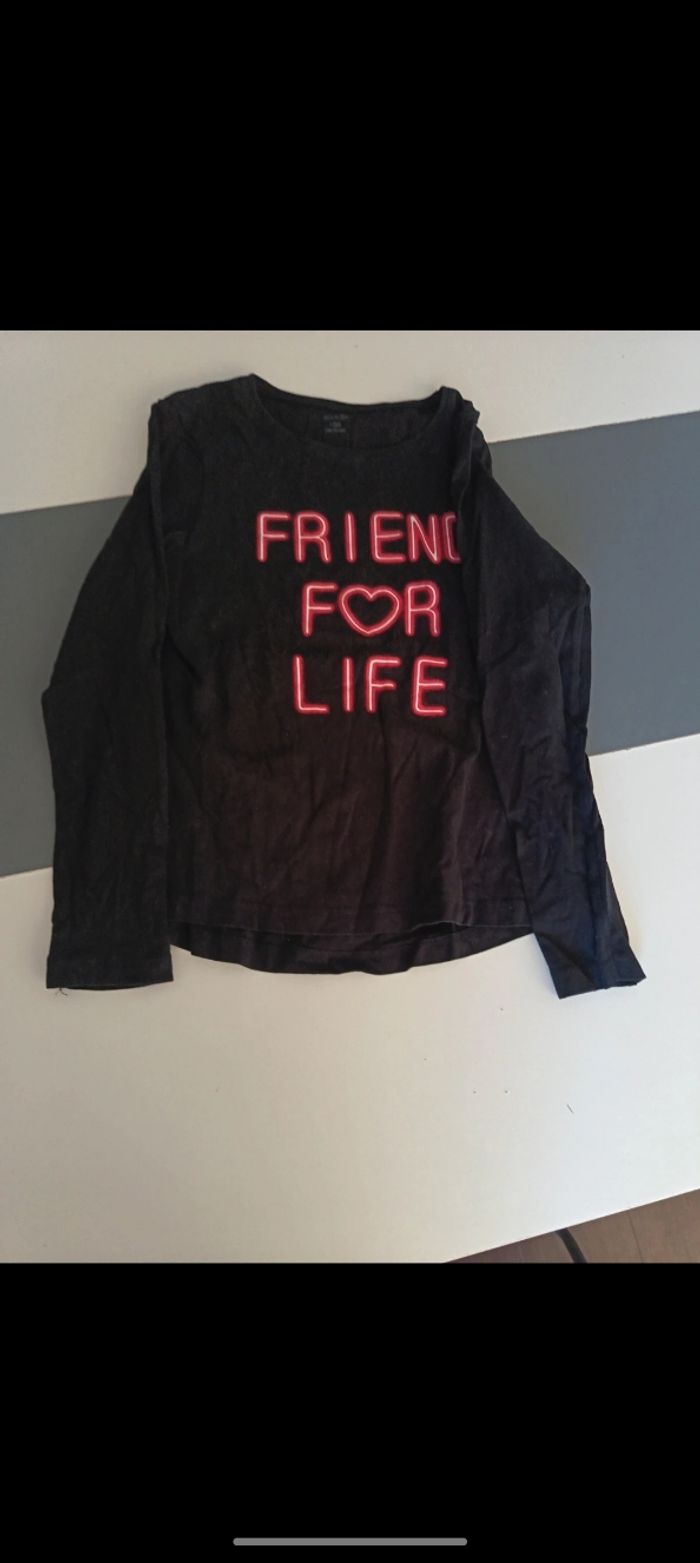 T-shirt manches longues fille