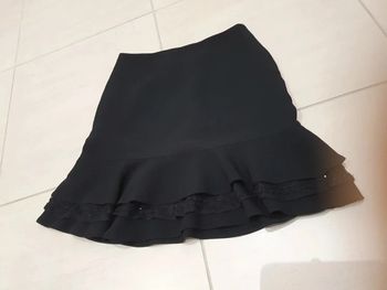 Jupe volants et paillettes - Taille XS/34