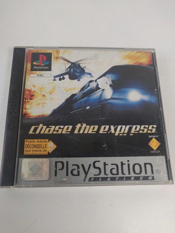 Playstation Chase the Express - Platinium - French PAL - 2 disques - sans notice