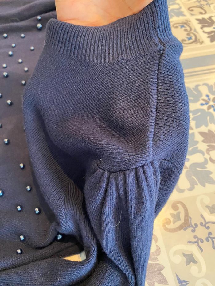 Pull col rond strass - photo numéro 6