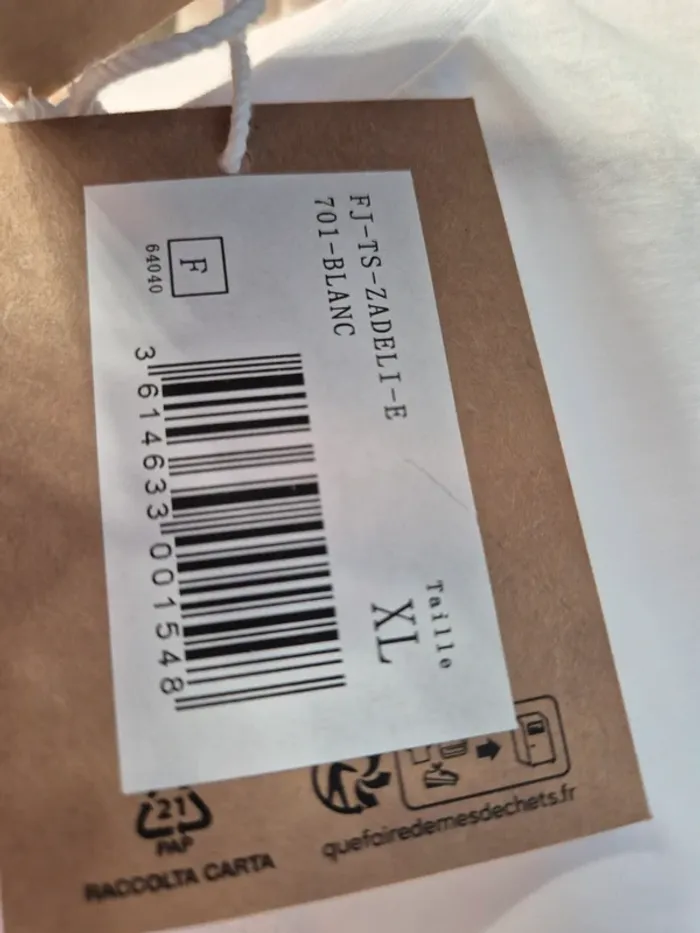 Tee-shirt manches courtes La Fée Maraboutée XL - photo numéro 4