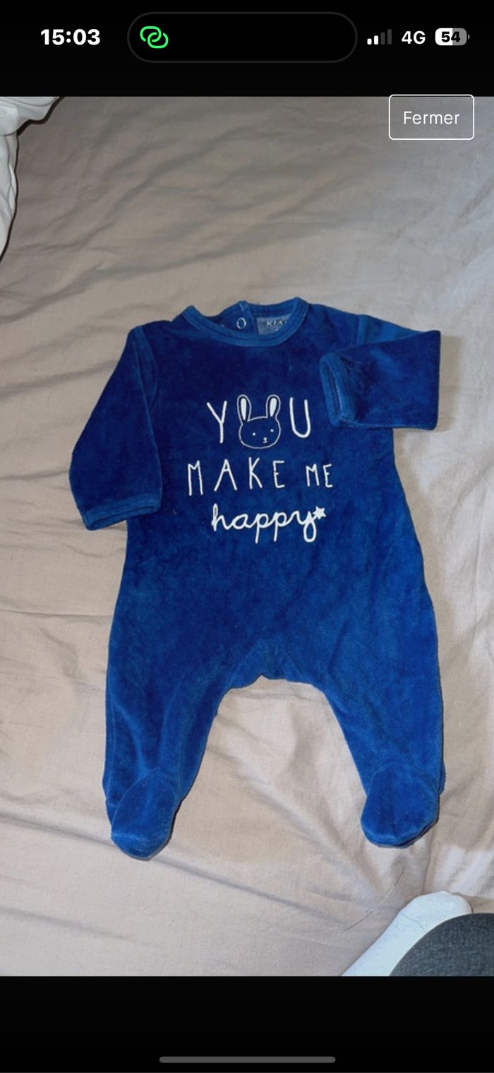 Lot 1 mois 30 pièces environ