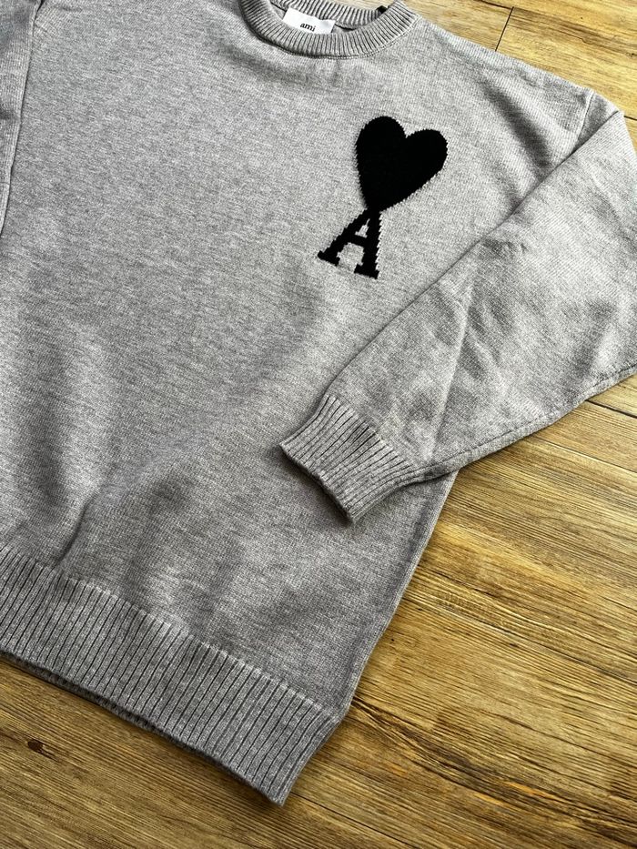 Pull ami Paris gris - photo numéro 3