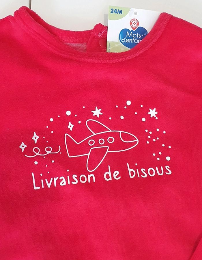 Pyjama Mots d'enfants - 24M - photo numéro 2