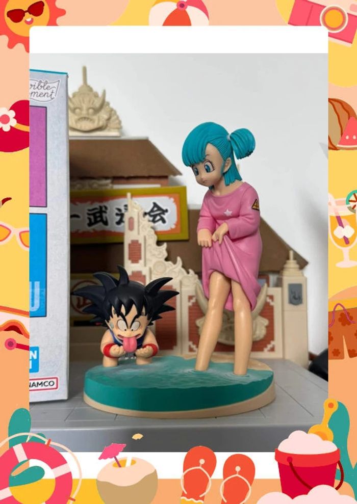 Ichiban kuji last one dragon history revible moment goku et Bulma - photo numéro 3