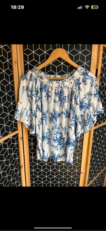 Blouse fleurie