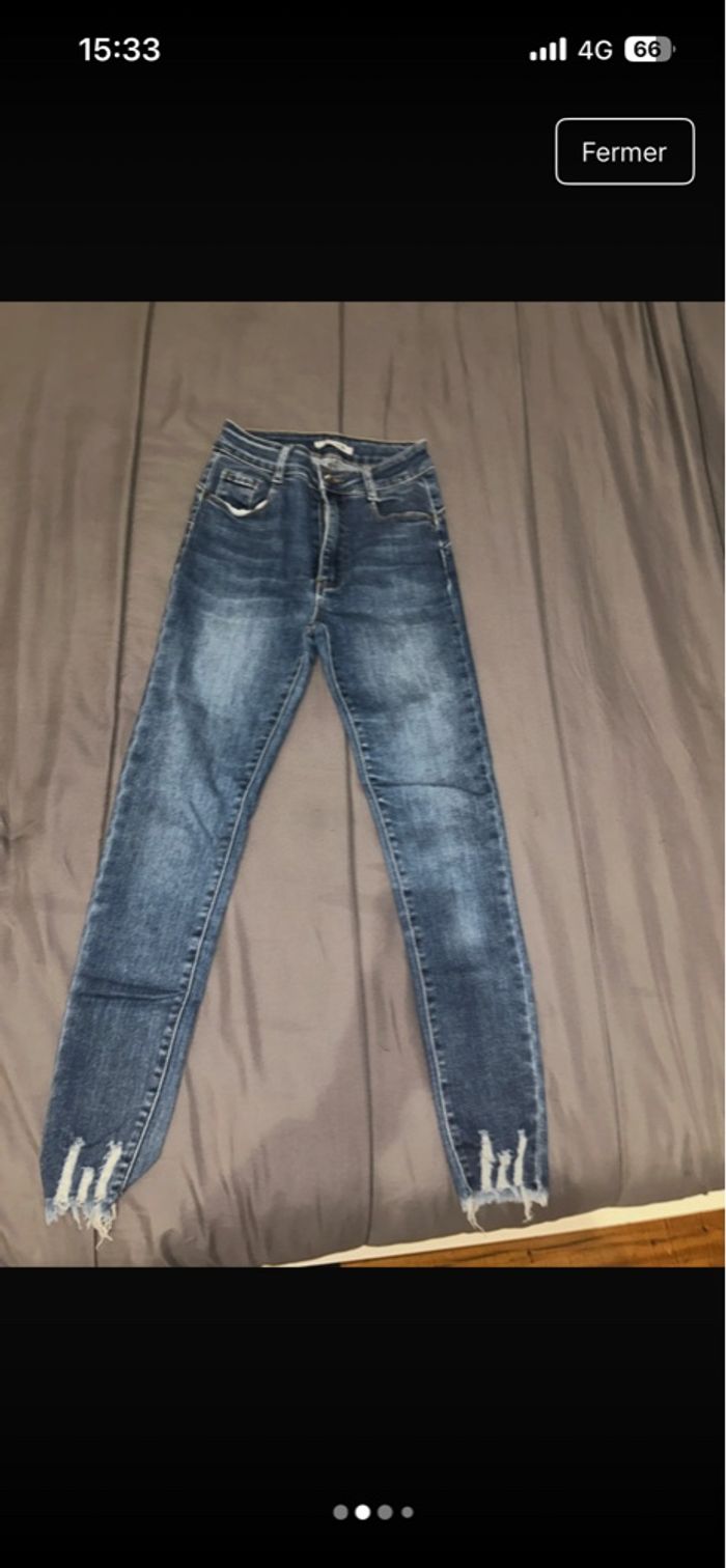 Pantalon slim, taille 36