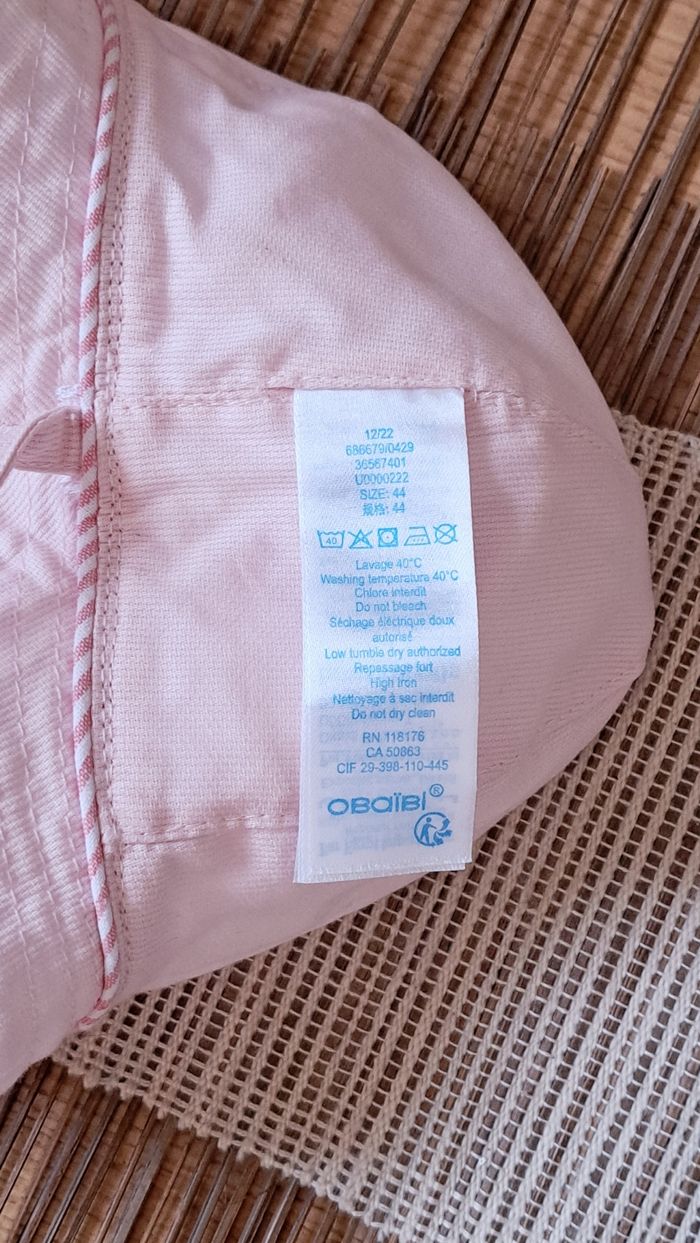 chapeau réversible obaibi 44👶 - photo numéro 3