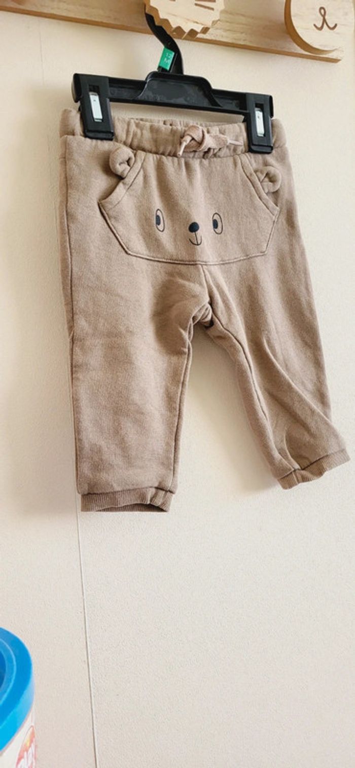 Sarouel kiabi 12 mois beige marron - photo numéro 2