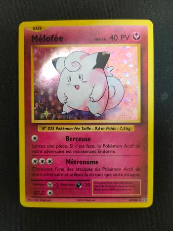 Melofee 63/108 Holo Xy Evolution