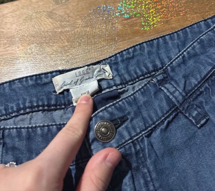 Jean large bleu - photo numéro 4