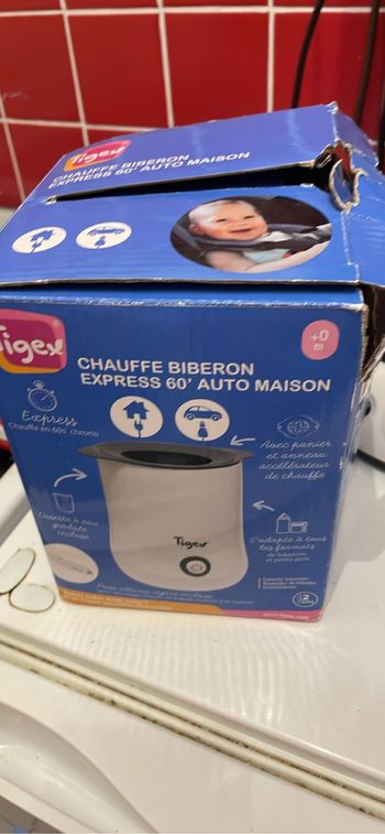 Chauffe biberon tigex