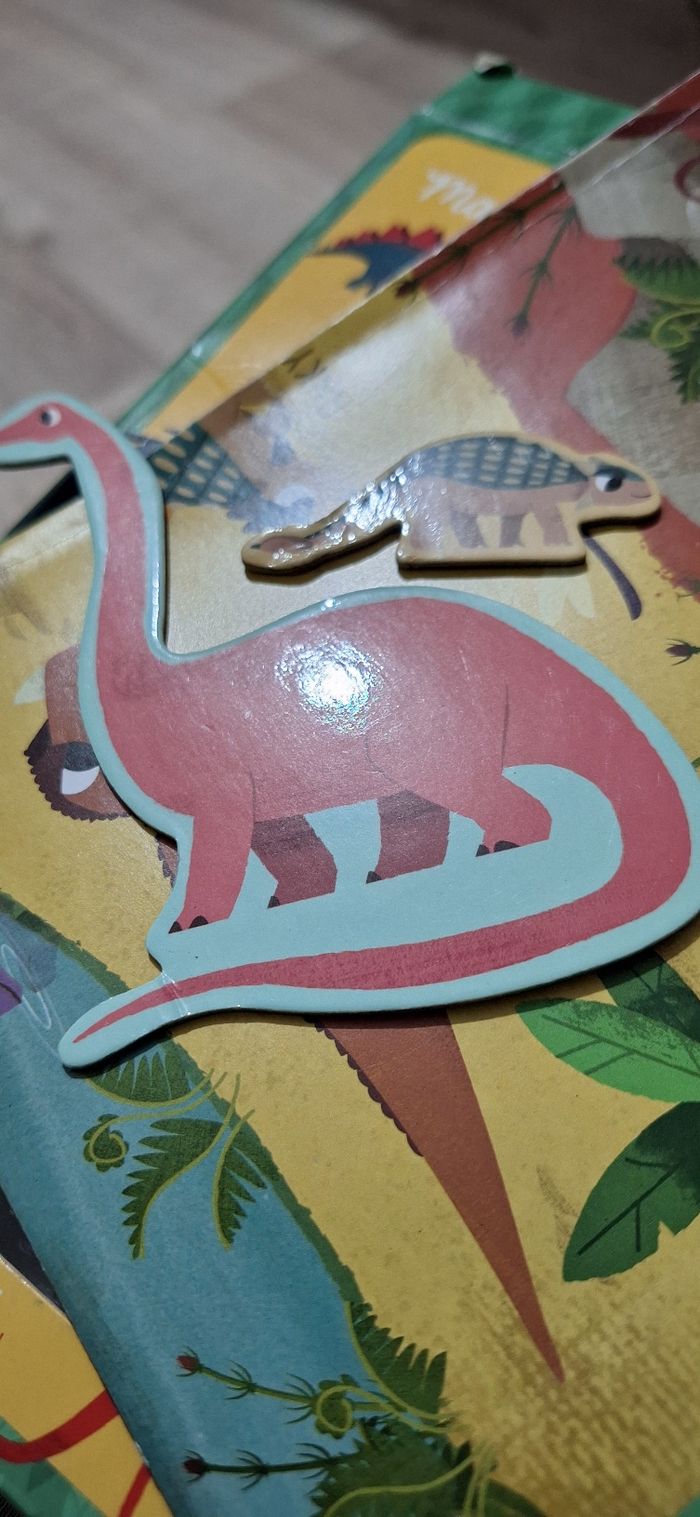 🦖 Pochette aimantée dinosaures – 30 aimants + poster – 3 ans et + - photo numéro 9