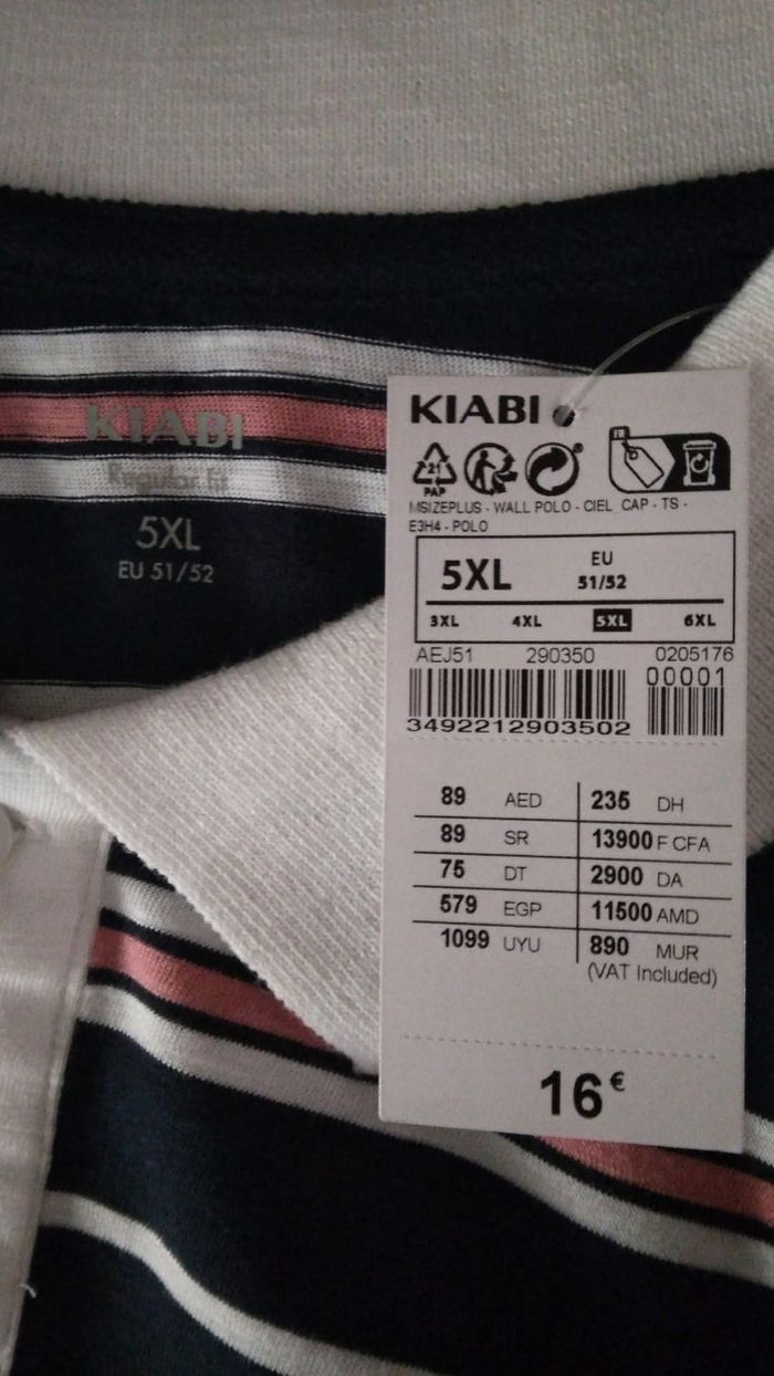 Polo T.5XL Kiabi - photo numéro 4