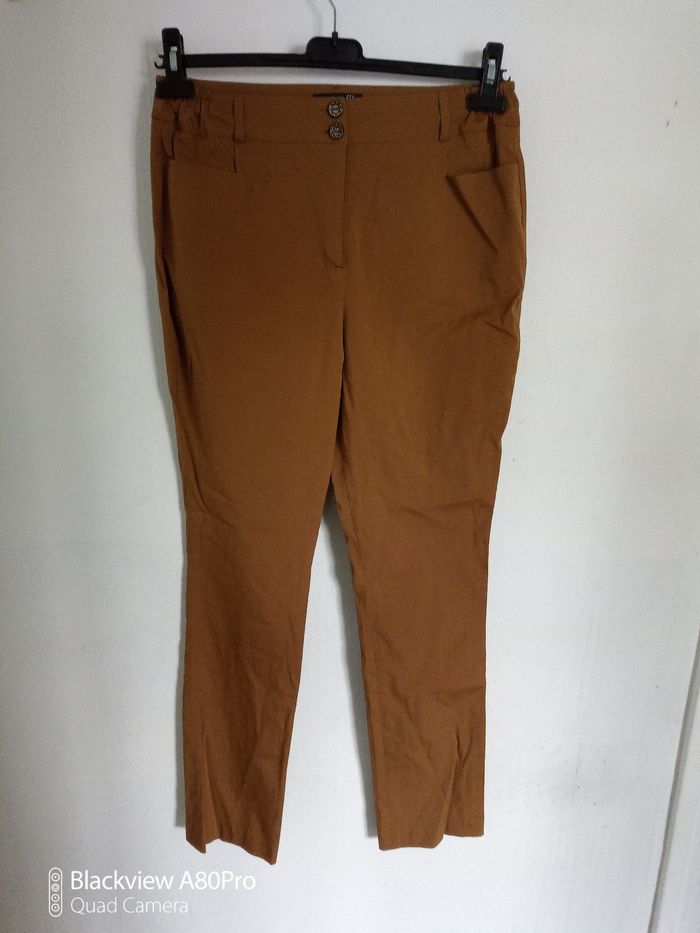 Pantalon marron caramel