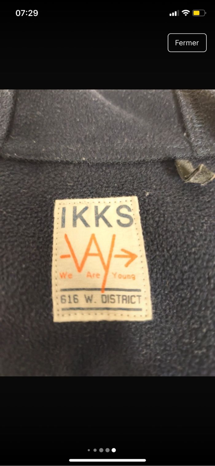 Veste zippee Ikkks - photo numéro 3
