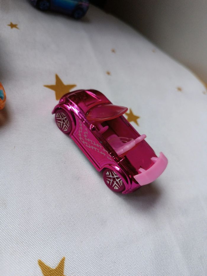 Voiture car Polly pocket miniature mini poupée doll 58 34 12 1 36 59 rose bleu orange violette - photo numéro 14