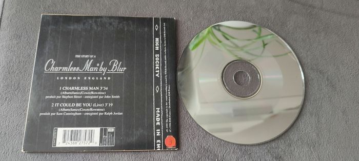 CD 2 titres Blur - Charmless Man - photo numéro 3