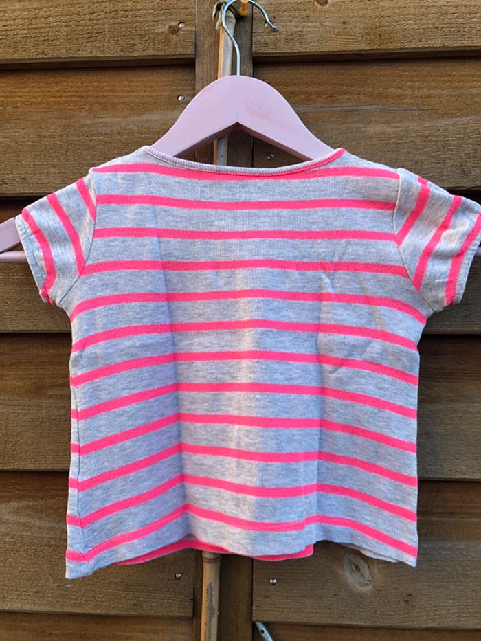 Marinière rose fluo - photo numéro 2