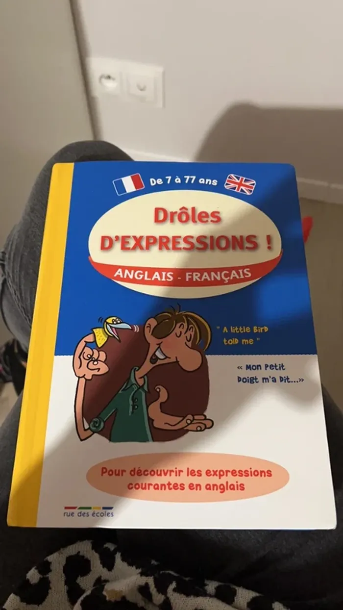Livre drôle d expression anglais /français