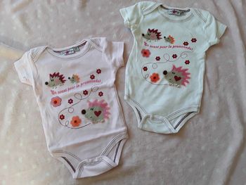 Bodies d'été 6 mois