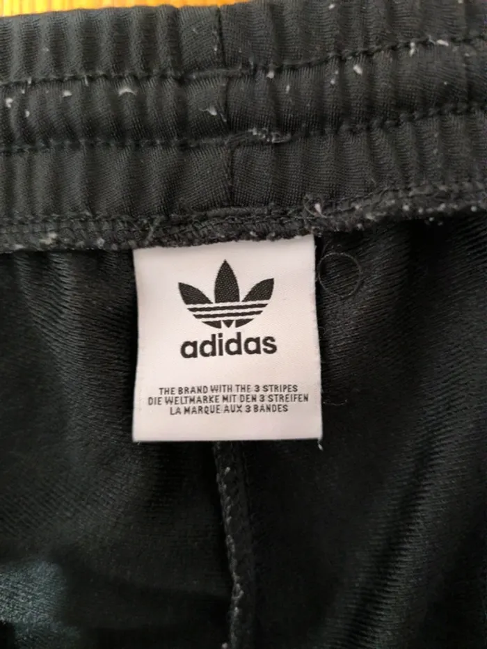 Pantalon Adibreak - Adidas - À boutons - Noir, Blanc - Taille L - photo numéro 5