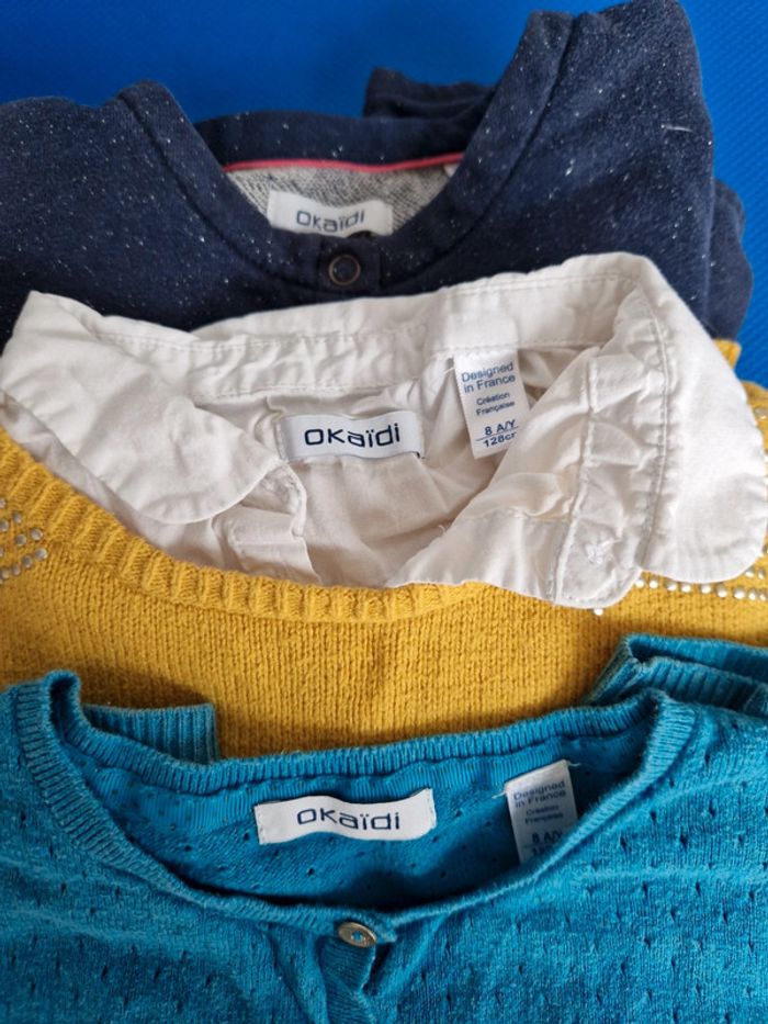 Lot de 5 pulls 8 ans - photo numéro 2